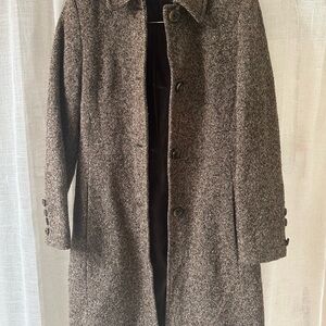 Larry Levine Brown Tweed Jacket